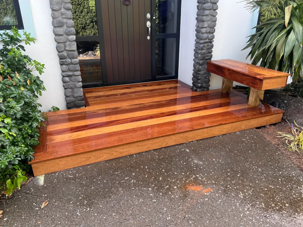 Kwila hardwood decking Kapiti Coast - premium timber deck construction for coastal conditions