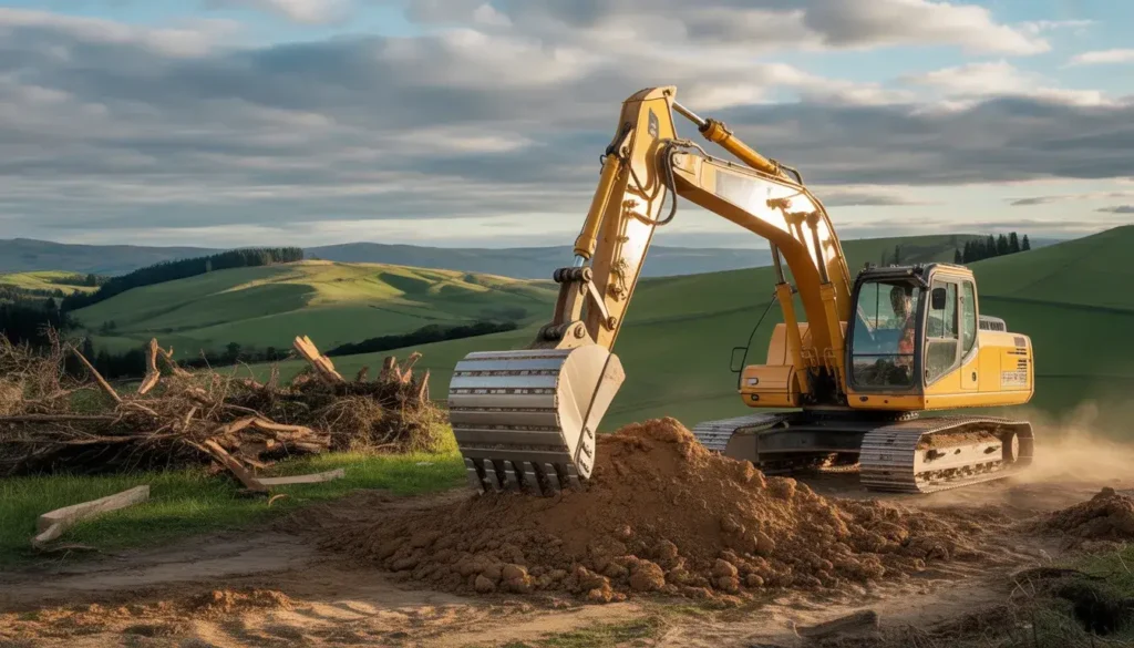 Professional land clearing and site preparation Wellington - vegetation removal for building sites Kapiti Coast