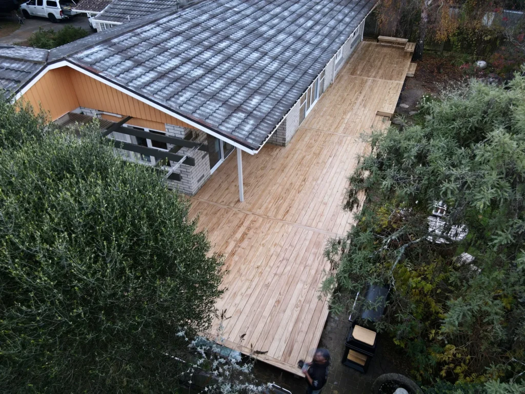 Composite decking installation Kapiti Coast - low maintenance outdoor living spaces Wellington
